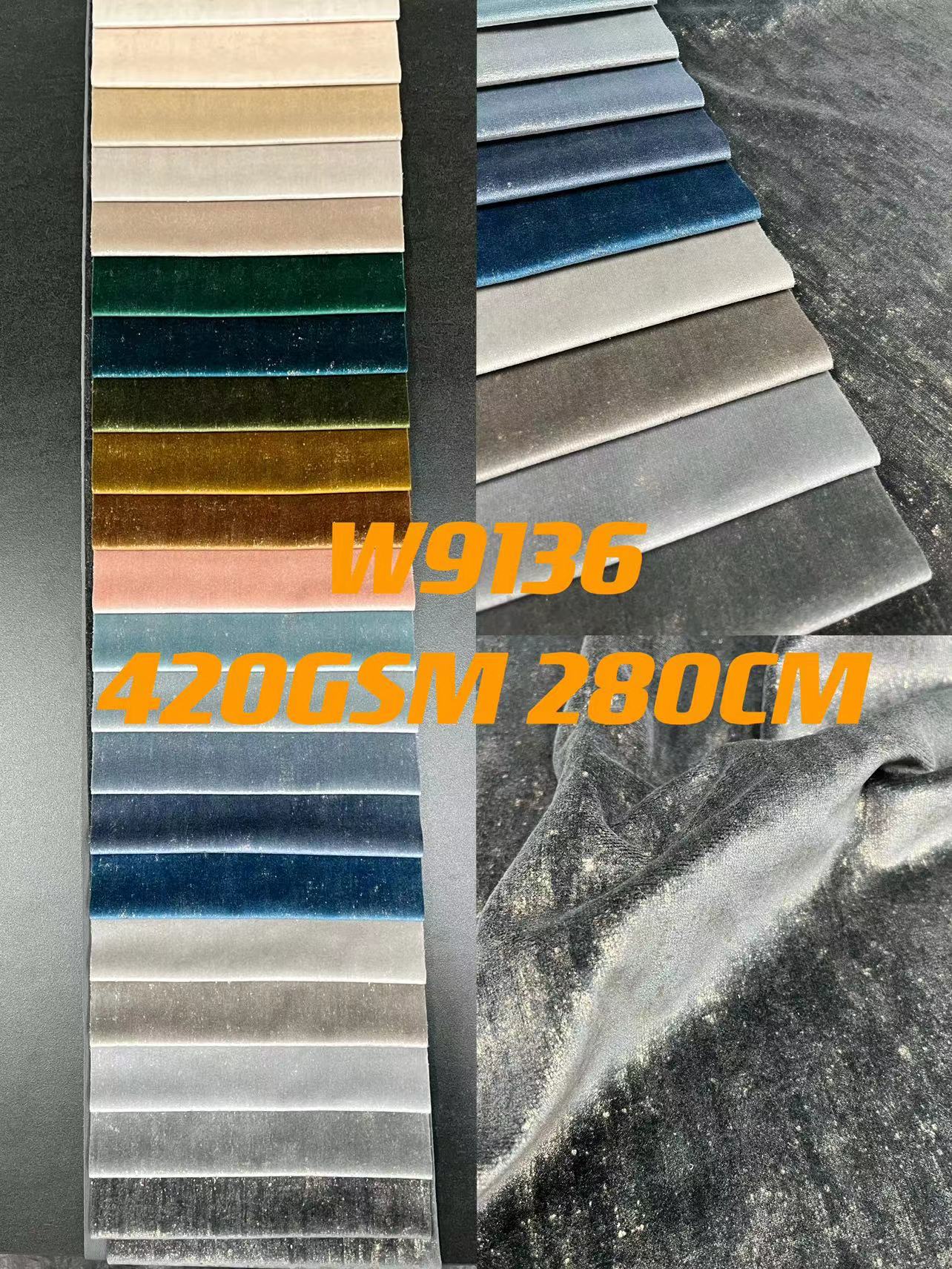 LUXUS HOLLAND VELVET PRINT